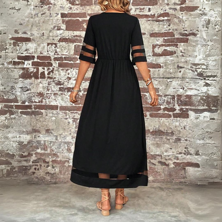 Evelina | Flattering Midi Dress