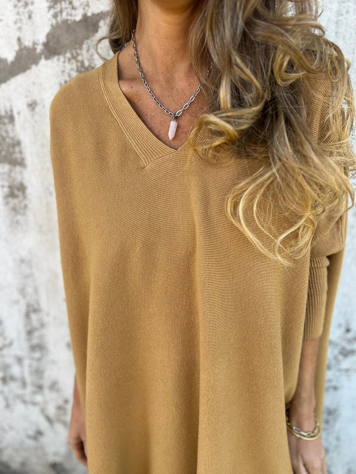 Amely | Batwing Knit Top