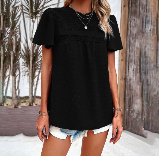 Janeth | Lace Crochet Blouse